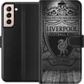 Kompatibelt Plånboksfodral till Samsung Galaxy S21 Liverpool