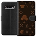 Miniatyrbild 1 av 3: Samsung Galaxy S10+ Plånboksfodral Plush Luxe