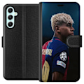 Miniatyrbilde 1 av 3: Samsung Galaxy A34 Lommeboketui Lamine Yamal - Barcelonas Wond