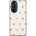 Pikkukuva 1 / 3: Motorola Edge 30 Pro Läpinäkyvä kuori Teddy-tausta - söpö