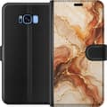 Miniatyrbillede 1 af 3: Kompatibel Tegnebogsetui til Samsung Galaxy S8 Høstagat beige