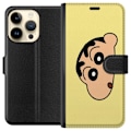 Pikkukuva 1 / 3: Apple iPhone 15 Pro Lompakkokotelo Peeking Shinchan