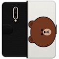 Miniatyrbilde 1 av 3: OnePlus 7 Pro Lommeboketui line friends brown