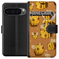 Miniatyrbillede 1 af 3: Google Pixel 9 Pro XL Tegnebogsetui Minecraft Bi