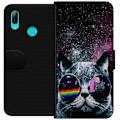 Miniatyrbillede 1 af 3: Huawei P smart 2019 Tegnebogsetui Rumkat