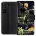 Kompatibel Tegnebogsetui til Samsung Galaxy S21+ 5G Ronaldo