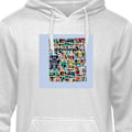 Pikkukuva 1 / 3: Huppari Aikuisille | Mukava Huppari Minecraft Taide harmaa L