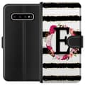 Kompatibel Tegnebogsetui til Samsung Galaxy S10+ Brevet E