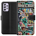 Pikkukuva 1 / 3: Samsung Galaxy A52s 5G Lompakkokotelo Minecraft Taide