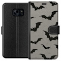 Miniatyrbillede 1 af 3: Samsung Galaxy S7 Tegnebogsetui Flutterprint