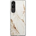 Pikkukuva 1 / 3: Sony Xperia 10 VI Läpinäkyvä kuori Valkoinen marmori