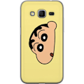 Pikkukuva 1 / 3: Samsung Galaxy Core Prime Läpinäkyvä kuori Peeking Shinchan