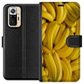 Miniatyrbillede 1 af 3: Xiaomi Redmi Note 10 Pro Tegnebogsetui Banan mønster