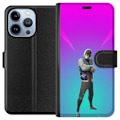 Pikkukuva 1 / 4: Apple iPhone 13 Pro Lompakkokotelo musta ritari fortnite