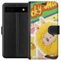 Miniatyrbillede 1 af 3: Google Pixel 6a Tegnebogsetui Labubu Wacky Mart Pop Mart Serie Samlerfigur Sød Design Populært Motiv Figurserie Kreativ Kunst Leksak