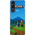 Pikkukuva 1 / 3: Sony Xperia 5 V Läpinäkyvä kuori Minecraft Key Art