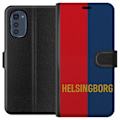 Miniatyrbillede 1 af 3: Motorola Moto E32s Tegnebogsetui Helsingborg – fodbold