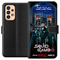 Pikkukuva 1 / 3: Samsung Galaxy A53 5G Lompakkokotelo Squid Game Kausi 3 TV-sarjan hahmot Suositut TV-sarja Motiivit Ikoni Jännitys Draama Aasialainen suunnittelu Tre