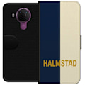 Miniatyrbillede 1 af 3: Nokia 5.4 Tegnebogsetui Halmstad – Fodbold