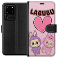 Miniatyrbillede 1 af 3: Samsung Galaxy S20 Ultra Tegnebogsetui Labubu Pink Monster