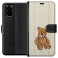 Miniatyrbillede 1 af 3: Samsung Galaxy S20+ Tegnebogsetui Lille Teddy – klassisk teddy i enkel design