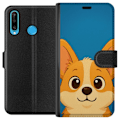 Pikkukuva 1 / 3: Huawei P30 lite Lompakkokotelo Hello Corgi