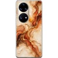 Miniatyrbilde 1 av 3: Kompatibelt Mobildeksel til Huawei P50 Pro Høstagat beige