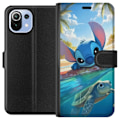 Pikkukuva 1 / 3: Xiaomi Mi 11 Lite Lompakkokotelo Stitch kilpikonnalla - söpö