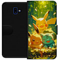 Miniatyrbilde 1 av 3: Samsung Galaxy J6+ Lommeboketui Pixelmonster spillstil - farge