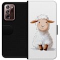 Miniatyrbillede 1 af 3: Samsung Galaxy Note20 Ultra Tegnebogsetui Sødt Lamm - tegnese