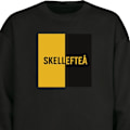 Miniatyrbillede 1 af 3: Sweatshirt til Børn | Blød & Klassisk Sweatshirt Skellefteå sort one size