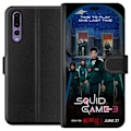 Miniatyrbild 1 av 3: Huawei P20 Pro Plånboksfodral Squid Game Säsong 3 Seriefigurer Populärt TV Serie Motiv Ikoner Spänning Drama Asiatisk Design Trend