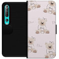 Miniatyrbillede 1 af 3: Xiaomi Mi 10 5G Tegnebogsetui Teddy Dior Vibes - luksuriøs bamse i modetil