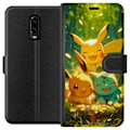 Miniatyrbillede 1 af 3: OnePlus 6T Tegnebogsetui Pixelmonster spillestil - farverig design til retro-elskende gamere