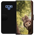 Miniatyrbillede 1 af 3: Samsung Galaxy Note9 Tegnebogsetui Labubu Graffiti Vibes – Gadekunst i monsterform