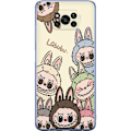 Miniatyrbillede 1 af 3: Xiaomi Poco X3 Pro Gennemsigtig cover Labubu Pastel Collection