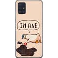 Kompatibelt Mobildeksel til Samsung Galaxy A51 Tanket and