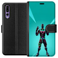 Miniatyrbillede 1 af 3: Huawei P20 Pro Tegnebogsetui sort ridder fortnite