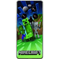 Pikkukuva 1 / 3: Xiaomi 13 Ultra Läpinäkyvä kuori Minecraft Creeper mobilskal i klassisk grön pixelstil