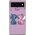 Pikkukuva 1 / 3: Google Pixel 6 Läpinäkyvä kuori Lilo & Stitch – Angel Edition