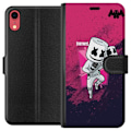 Pikkukuva 1 / 3: Apple iPhone XR Lompakkokotelo Marshmello Fortnite Skin Emote Gaming DJ Hahmo Suosittu Aihe Lapsi Nuori Trendi