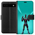 Pikkukuva 1 / 3: Google Pixel 6a Lompakkokotelo musta ritari fortnite