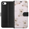 Miniatyrbillede 1 af 3: Apple iPhone 6 Tegnebogsetui Teddy Dior Vibes - luksuriøs bamse i modetil