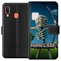 Miniatyrbilde 1 av 3: Samsung Galaxy A20e Lommeboketui A Minecraft Movie