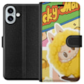 Miniatyrbillede 1 af 3: Apple iPhone 16 Plus Tegnebogsetui Labubu Wacky Mart Pop Mart Serie Samlerfigur Sød Design Populært Motiv Figurserie Kreativ Kunst Leksak