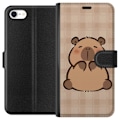 Miniatyrbillede 1 af 3: Apple iPhone 6 Tegnebogsetui Mobilskal kawaii capybara flera figurer japansk stil