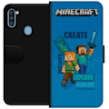 Pikkukuva 1 / 3: Samsung Galaxy A11 Lompakkokotelo Minecraft Luolastot