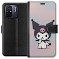 Pikkukuva 1 / 3: Xiaomi Redmi 12C Lompakkokotelo Kawaii Sanrio Kuromi