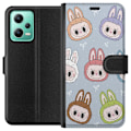 Miniatyrbillede 1 af 3: Xiaomi Redmi Note 12 Tegnebogsetui Pastel Labubu