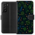 Miniatyrbild 1 av 3: Samsung Galaxy S21+ 5G Plånboksfodral Minecraft Dungeons Mob